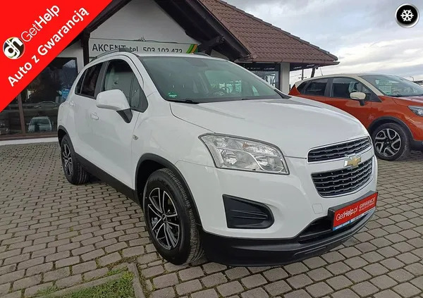 samochody osobowe Chevrolet Trax cena 39900 przebieg: 100963, rok produkcji 2013 z Pruszcz Gdański